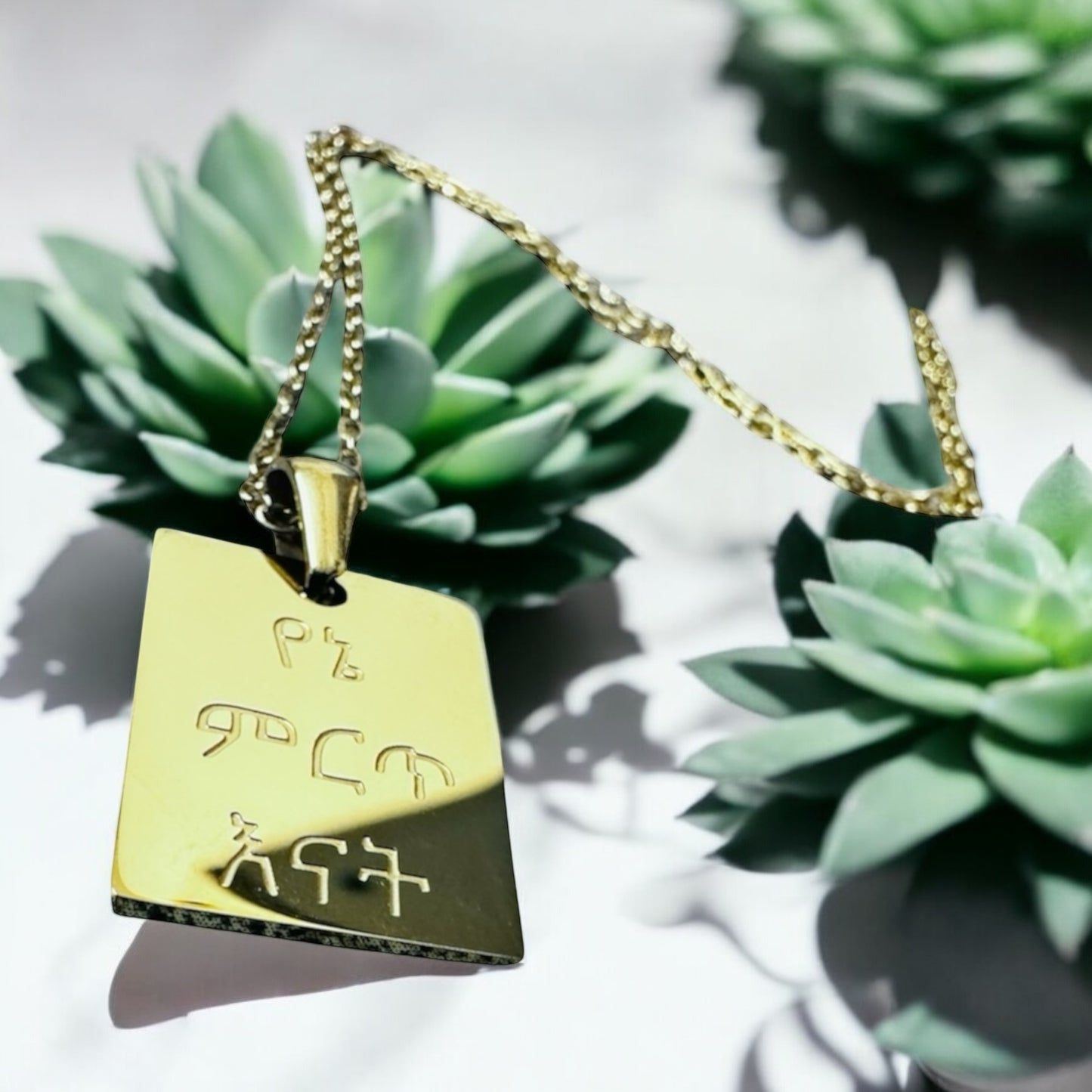 18K Gold Plated Stainless Steel